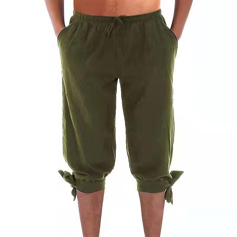 Retro Style Three Quarter Design Pirate Pants - Retrorobe