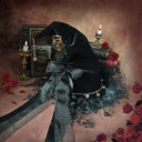 Women's Dark Elf Witch 4-Piece Costume Set