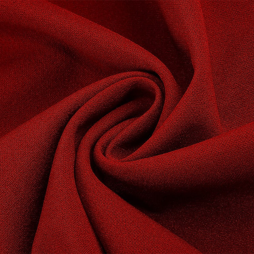 Women's 1950s Solid Color Round Neck 3/4 Sleeve Flare Dress