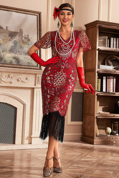 Art Deco Flapper Dress