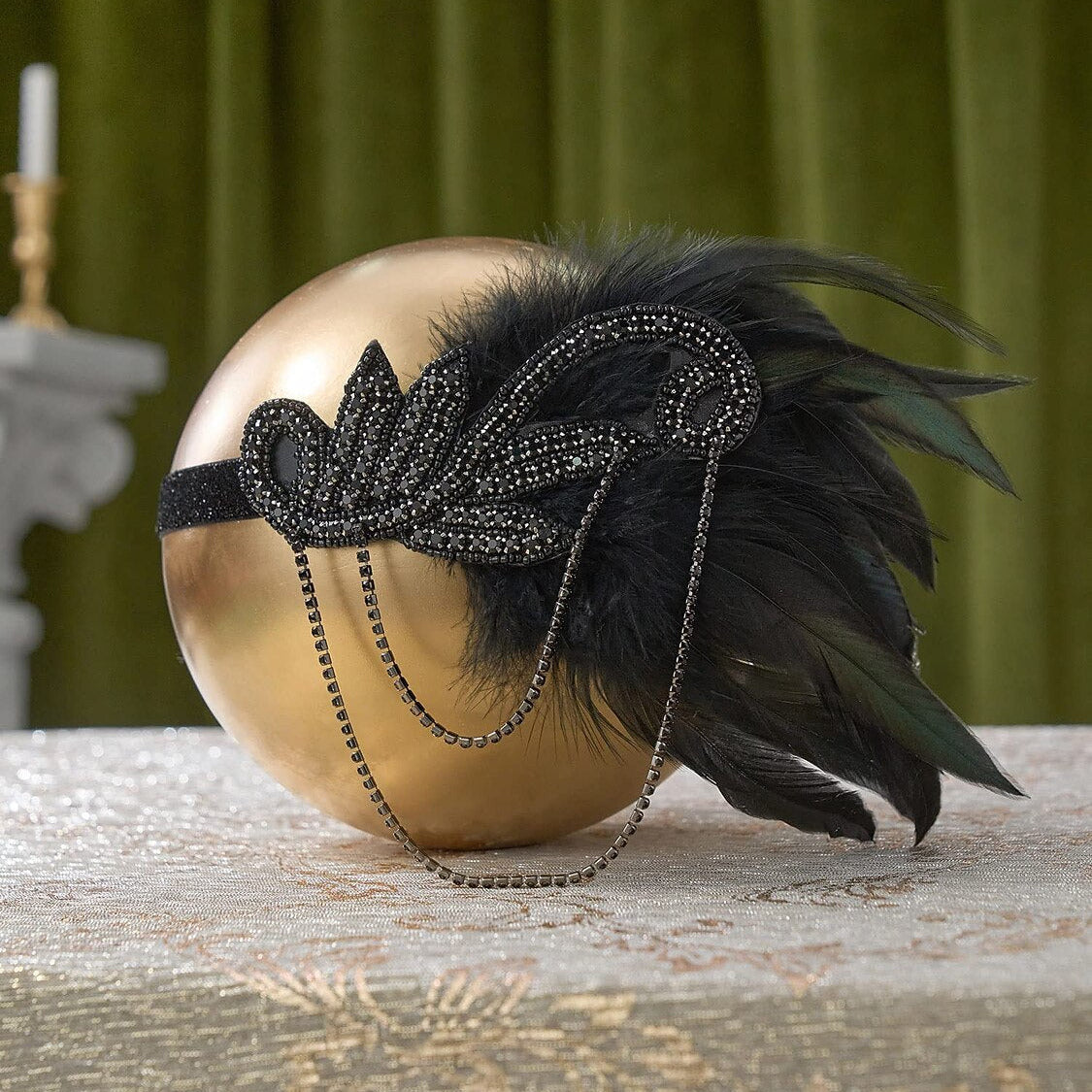 4Pcs 1920s Gatsby Accessory Set