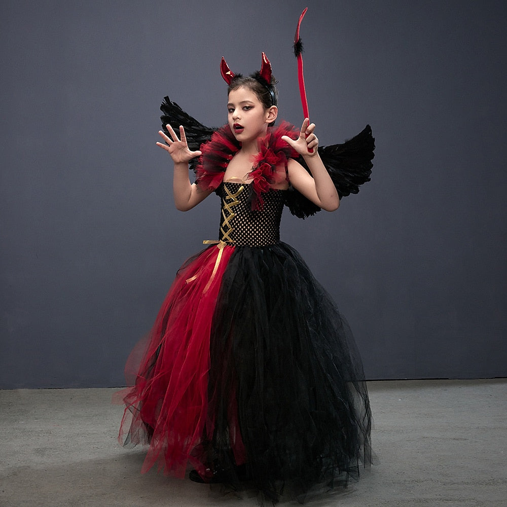 Maleficent Girls' Costume