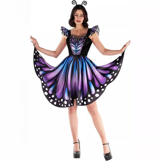 Butterfly Dress with Headband