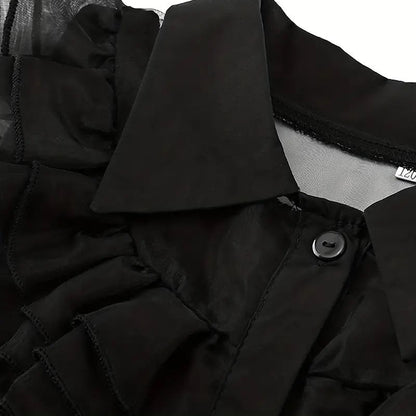 Wednesday Addams Girls' Costume