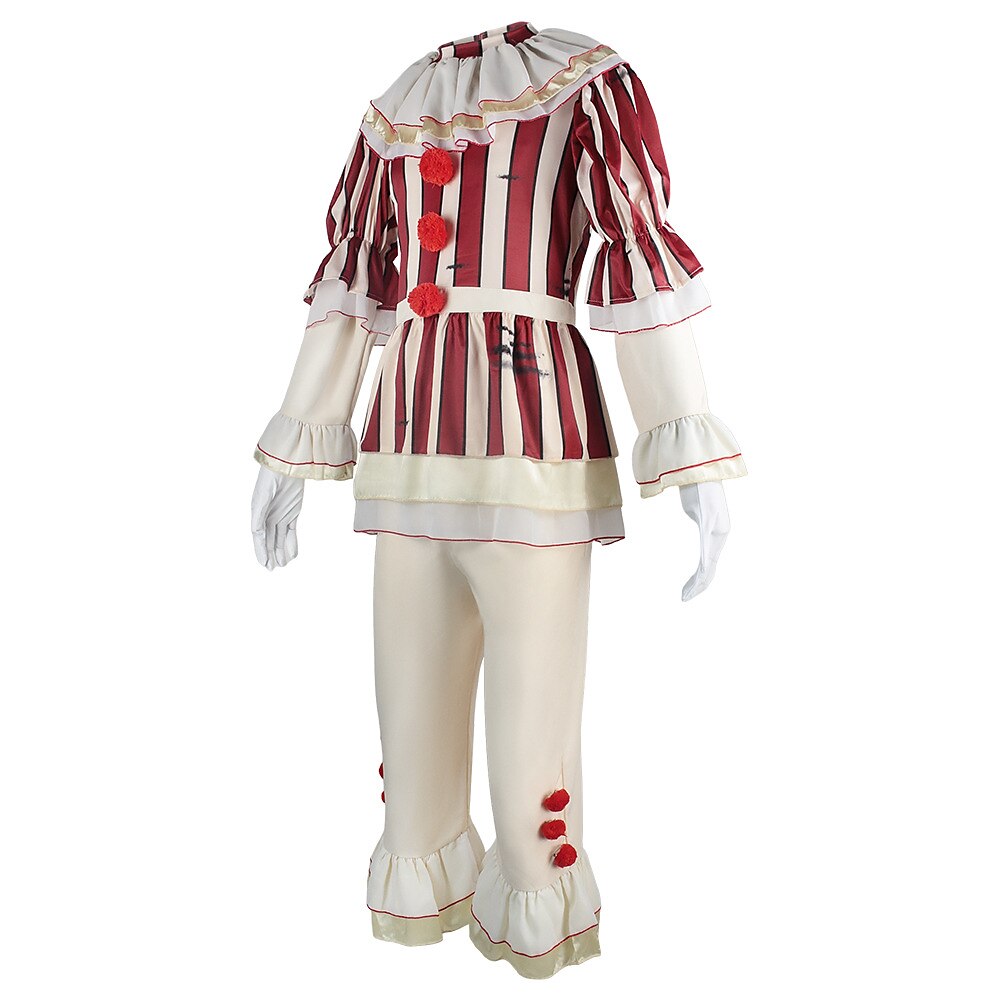 Pennywise Costume IT Clown Outfit