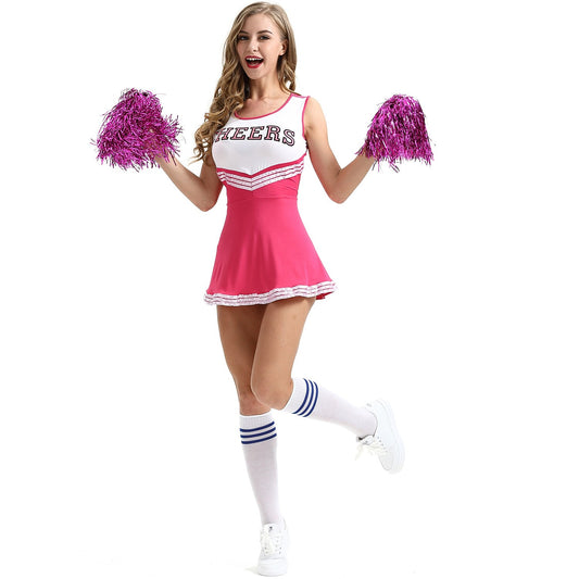 Cheerleader Halloween Cosplay Costume
