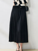 Retro Style Skirt with Pearlized Maxi Hem - Retrorobe