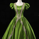 Rococo Ball Gown Puff Sleeve Dress - Retrorobe