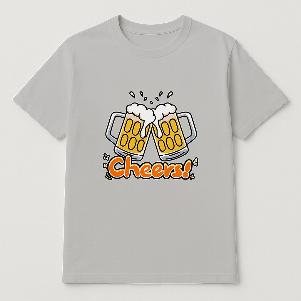 Damen Oktoberfest Cheers Bier Grafik T-shirt