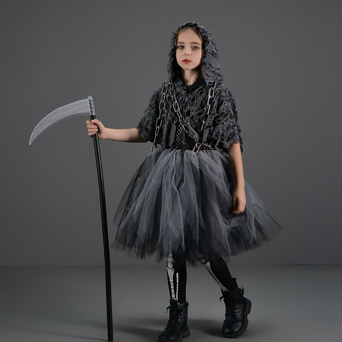 Grim Reaper Tutu Scary Dress