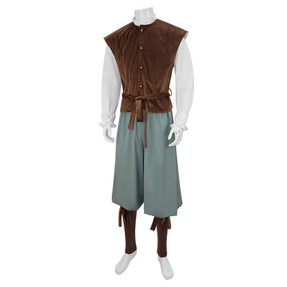 Medieval Adventurer Set with Vest Shirt Pants