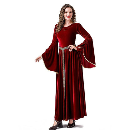 Celtic Velvet Maxi Dress