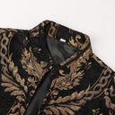 Men's Black & Gold Renaissance Noble Costume Set