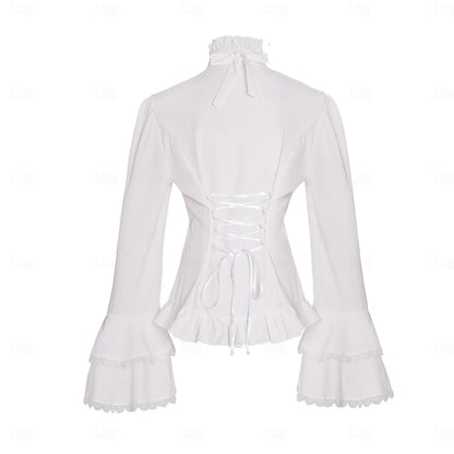 Retro Baroque Princess Vampire Style Blouse