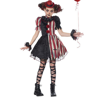 Joker Clown Halloween Outfits for Kids