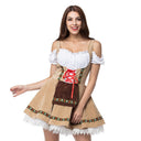Oktoberfest Beer Costume Dress Dirndl Apron Set - Retrorobe