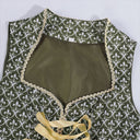 Oktoberfest Green Embroidered Dirndl Dress with Apron - Retrorobe