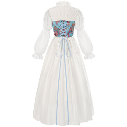 Robe de costume de fée de la Renaissance avec accessoires