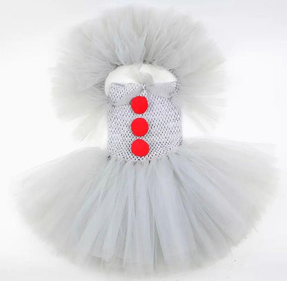Clown Pennywise Dress for Girl