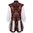 Men's Black & Gold Renaissance Noble Costume Set