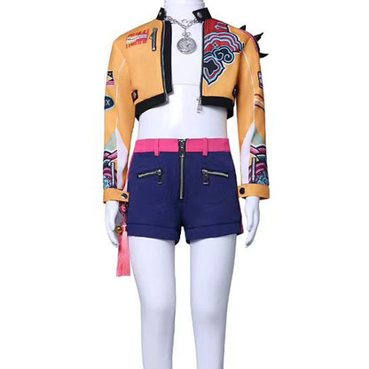 Korean Idol Inspired Pop Star Costume with Wigs