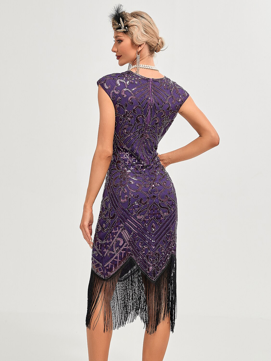 Art Deco Beading Flapper Dress
