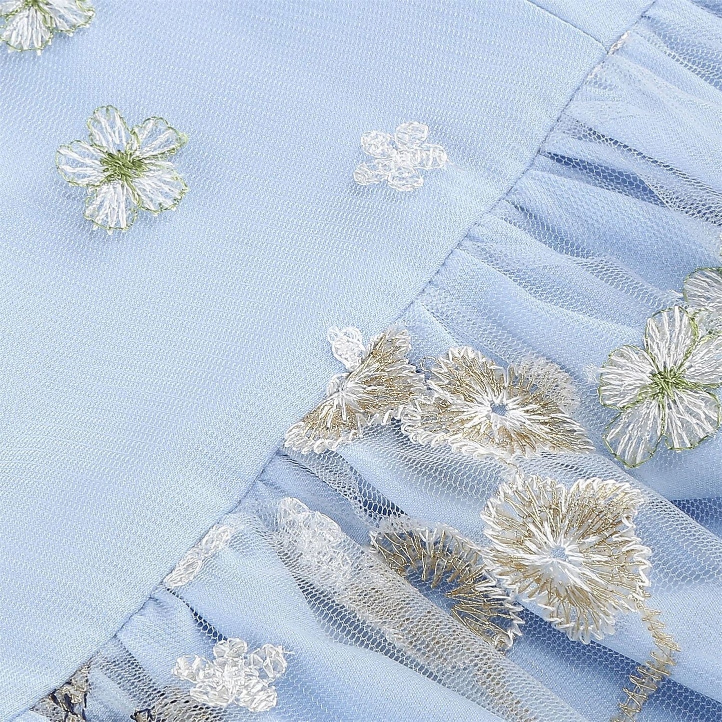 Floral Embroidered Midi Dress