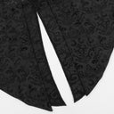 Men's Steampunk Black Brocade Tailcoat - Retrorobe