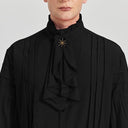 Blusa victoriana con volantes