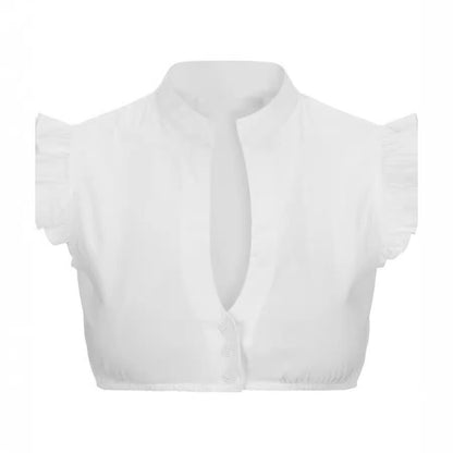 Oktoberfest-Spitzen-Dirndlbluse 