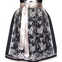 Oktoberfest Black Dirndl with Lace Apron - Retrorobe