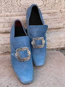 Victorian Baroque Buckle Shoes for Masquerade & Stage