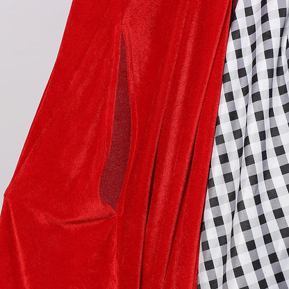 Women's Cindy Lou Who Dress with Red Cape