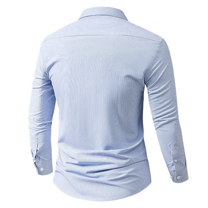 Men's Oktoberfest Striped Cotton Shirt