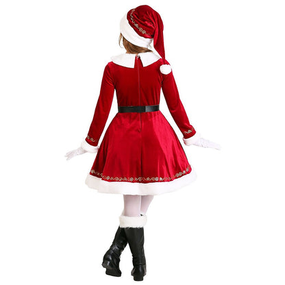Girls' Mrs.Claus Costume Outfits