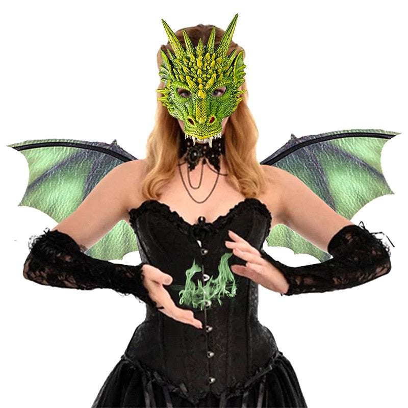 Dragon Wings & Mask Set