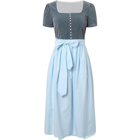 Oktoberfest Classic Dirndl Dress with Apron - Retrorobe
