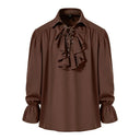 Camisa renacentista con volantes