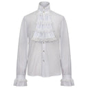 Vampire Aristocrat Style Shirt for Masquerade Event - Retrorobe