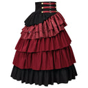 Women's Victorian Vampire Cloak 4-Piece Set