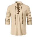 Men's Olive Green Hooded Medieval Cloak Costume Set