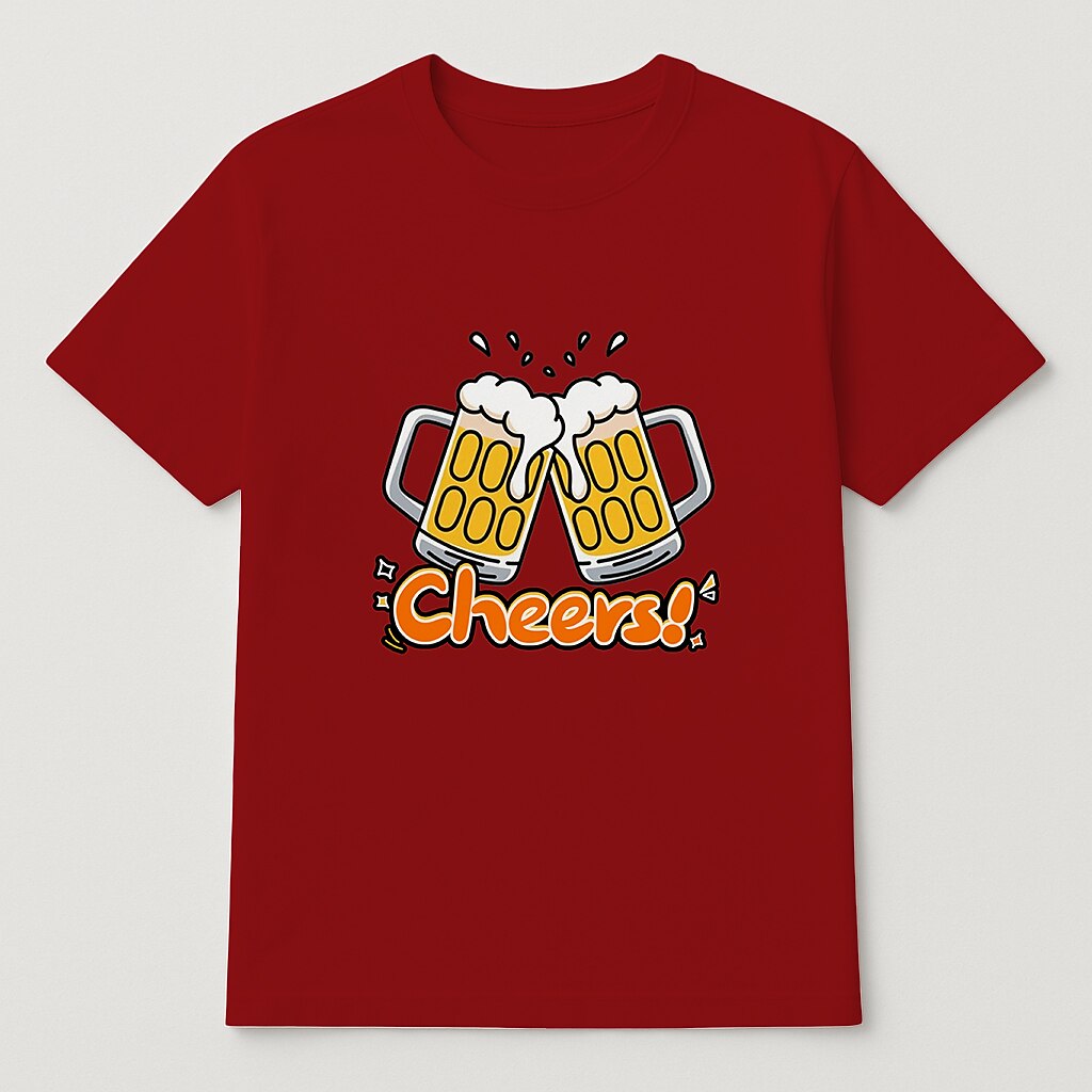 Damen Oktoberfest Cheers Bier Grafik T-shirt
