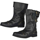 Botas altas de caballero medieval