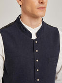 Men’s Oktoberfest Trachten Vest with Embroidery