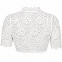 Premium Sage Green & Dusty Rose Oktoberfest Dirndl and White Lace Blouse Set
