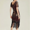 Art Deco Flapper Dress with Accessories Set