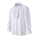 Camisa renacentista con volantes