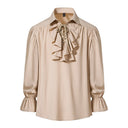 Camisa renacentista con volantes