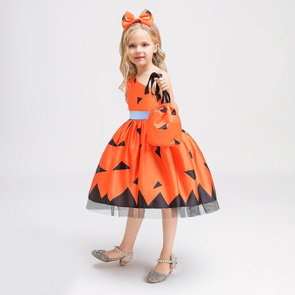 Witch Halloween Dress Costume