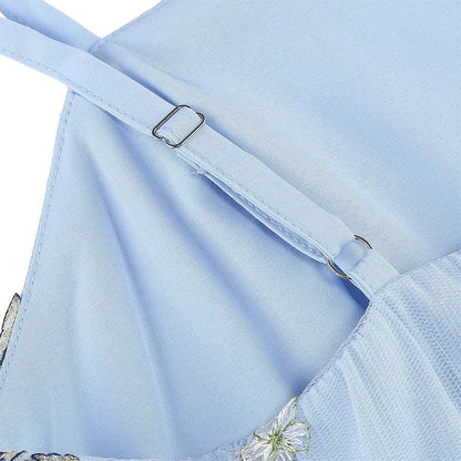 Floral Embroidered Midi Dress